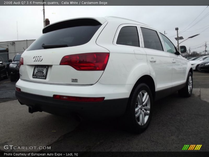 Calla White / Cardamom Beige 2008 Audi Q7 3.6 Premium quattro