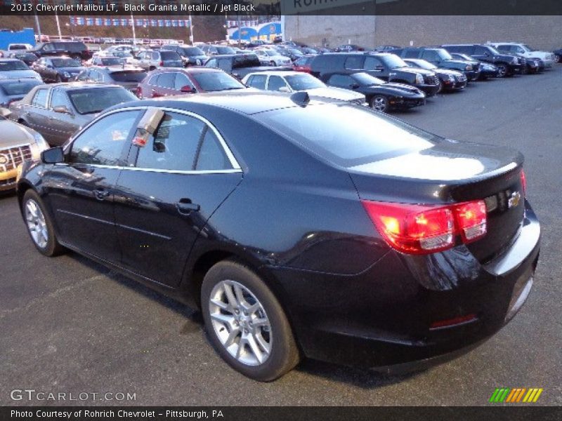 Black Granite Metallic / Jet Black 2013 Chevrolet Malibu LT