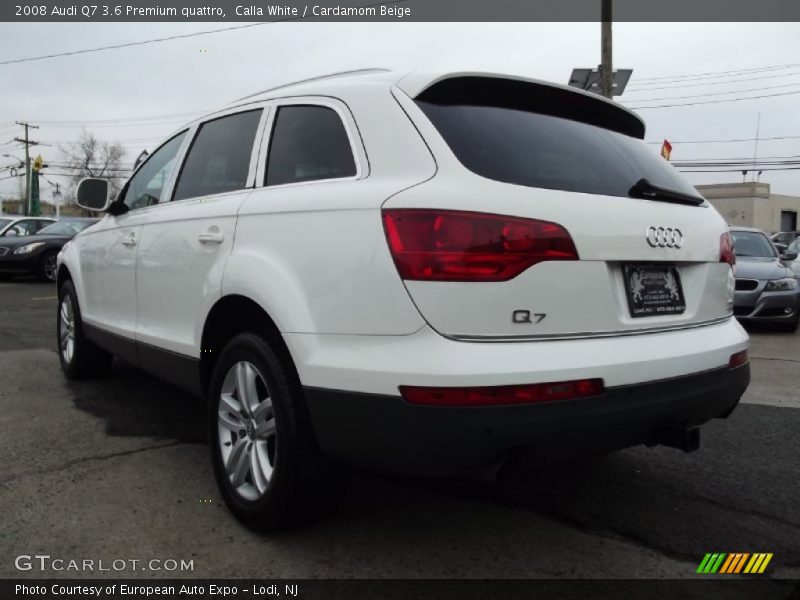 Calla White / Cardamom Beige 2008 Audi Q7 3.6 Premium quattro