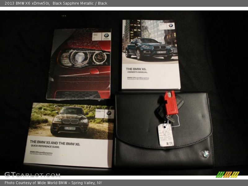 Black Sapphire Metallic / Black 2013 BMW X6 xDrive50i