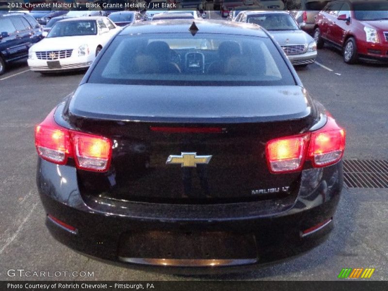 Black Granite Metallic / Jet Black 2013 Chevrolet Malibu LT