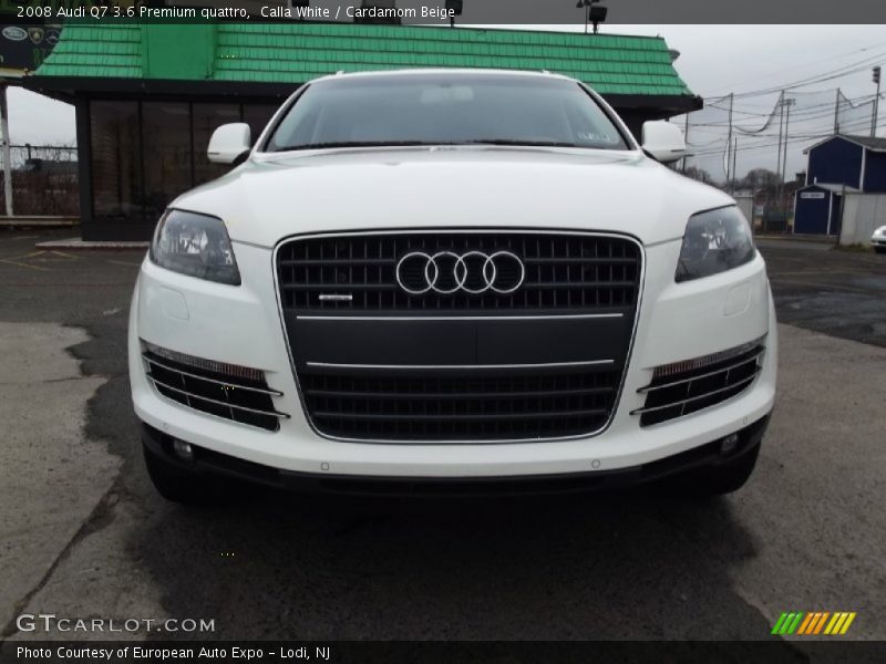 Calla White / Cardamom Beige 2008 Audi Q7 3.6 Premium quattro