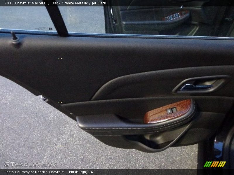 Black Granite Metallic / Jet Black 2013 Chevrolet Malibu LT