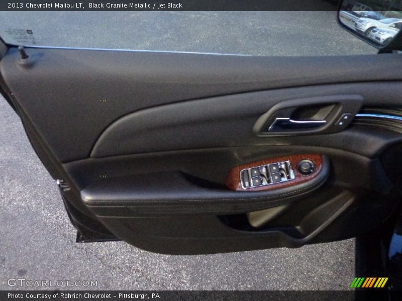 Black Granite Metallic / Jet Black 2013 Chevrolet Malibu LT