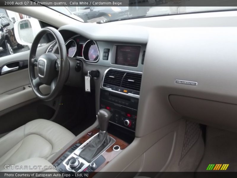 Calla White / Cardamom Beige 2008 Audi Q7 3.6 Premium quattro