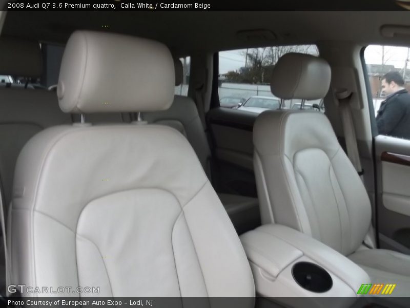 Calla White / Cardamom Beige 2008 Audi Q7 3.6 Premium quattro