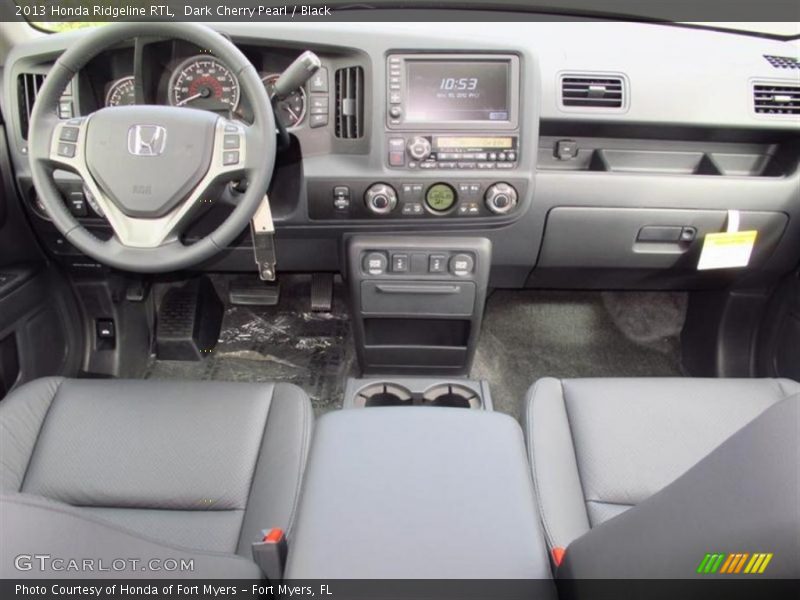 Dashboard of 2013 Ridgeline RTL