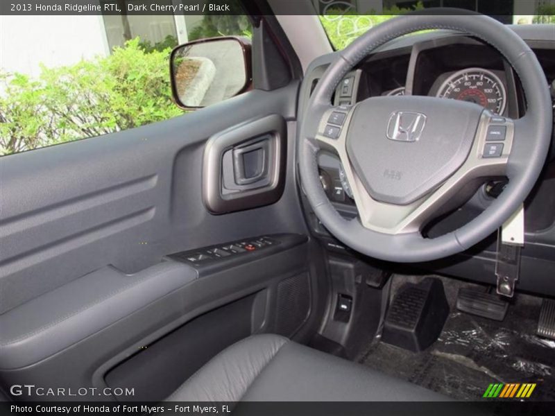 Dark Cherry Pearl / Black 2013 Honda Ridgeline RTL