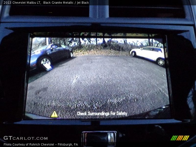 Black Granite Metallic / Jet Black 2013 Chevrolet Malibu LT