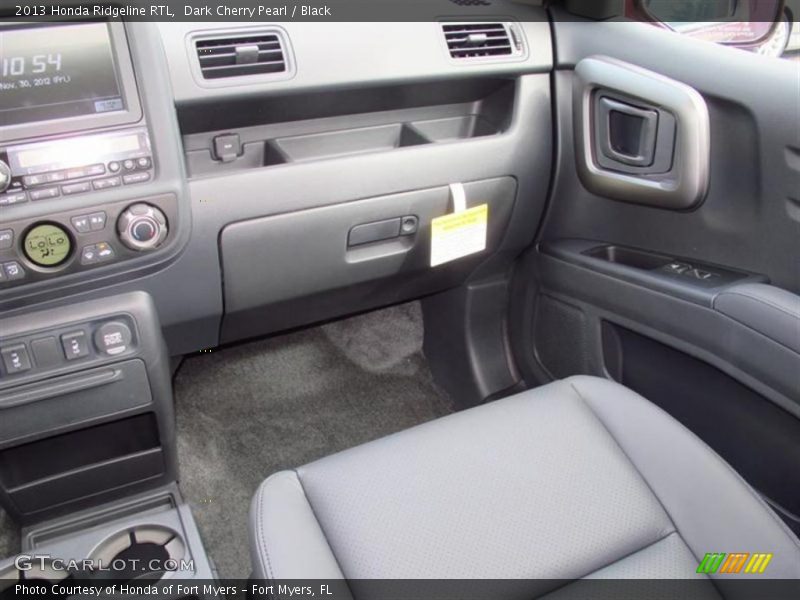 Dark Cherry Pearl / Black 2013 Honda Ridgeline RTL