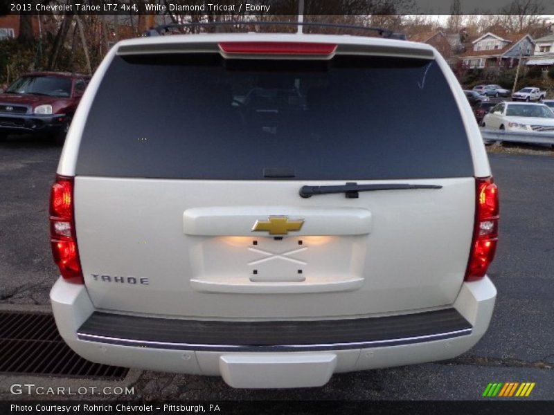 White Diamond Tricoat / Ebony 2013 Chevrolet Tahoe LTZ 4x4