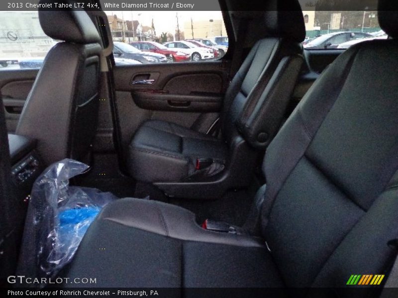 White Diamond Tricoat / Ebony 2013 Chevrolet Tahoe LTZ 4x4