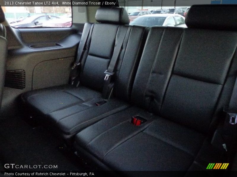 White Diamond Tricoat / Ebony 2013 Chevrolet Tahoe LTZ 4x4