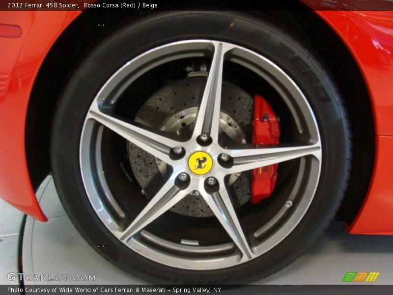  2012 458 Spider Wheel