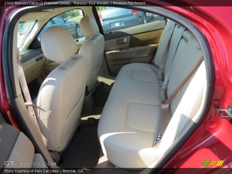 Matador Red Metallic / Medium Parchment 2002 Mercury Sable LS Premium Sedan
