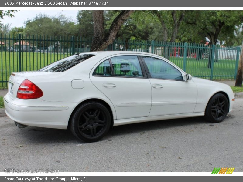 Alabaster White / Ash 2005 Mercedes-Benz E 500 Sedan