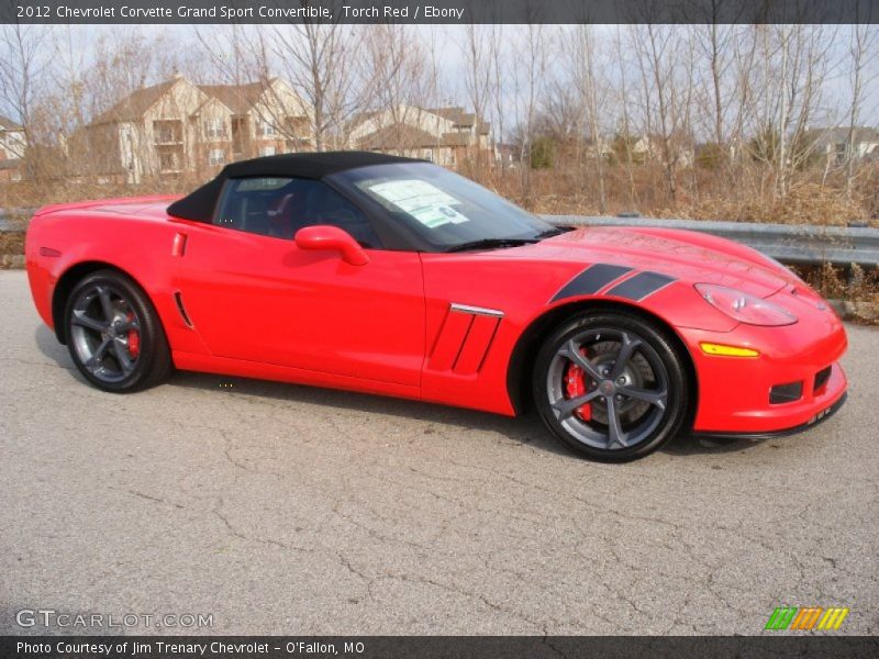 Torch Red / Ebony 2012 Chevrolet Corvette Grand Sport Convertible