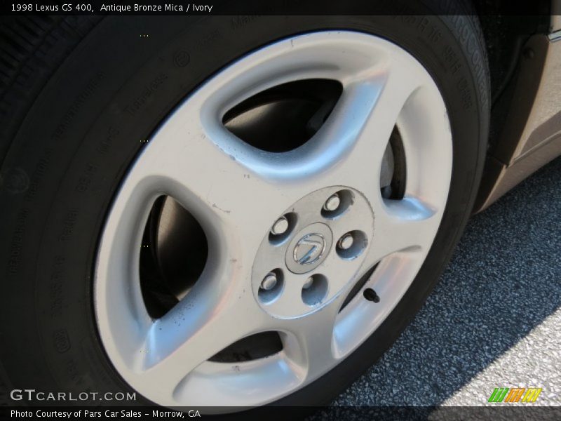 Antique Bronze Mica / Ivory 1998 Lexus GS 400