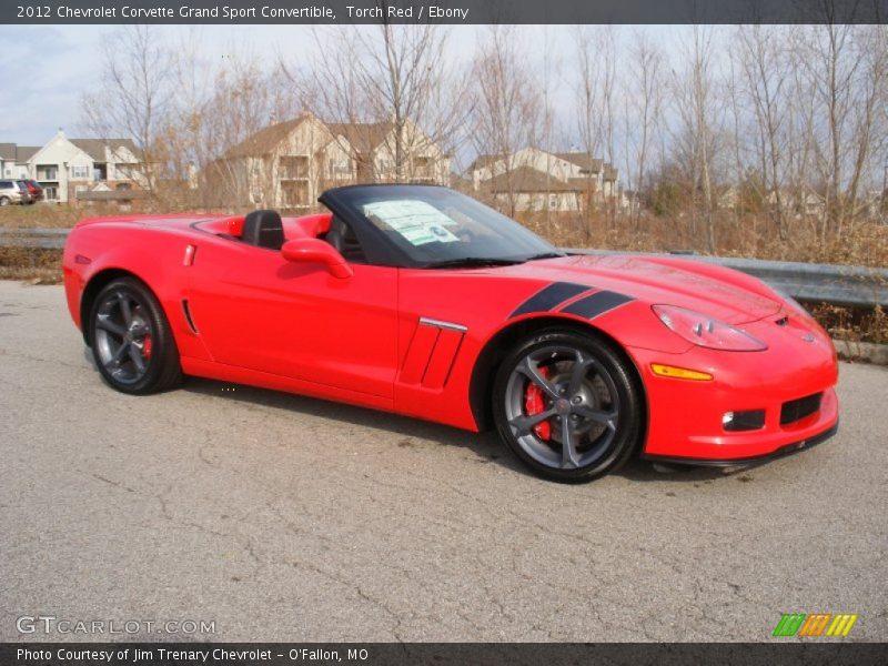 Torch Red / Ebony 2012 Chevrolet Corvette Grand Sport Convertible
