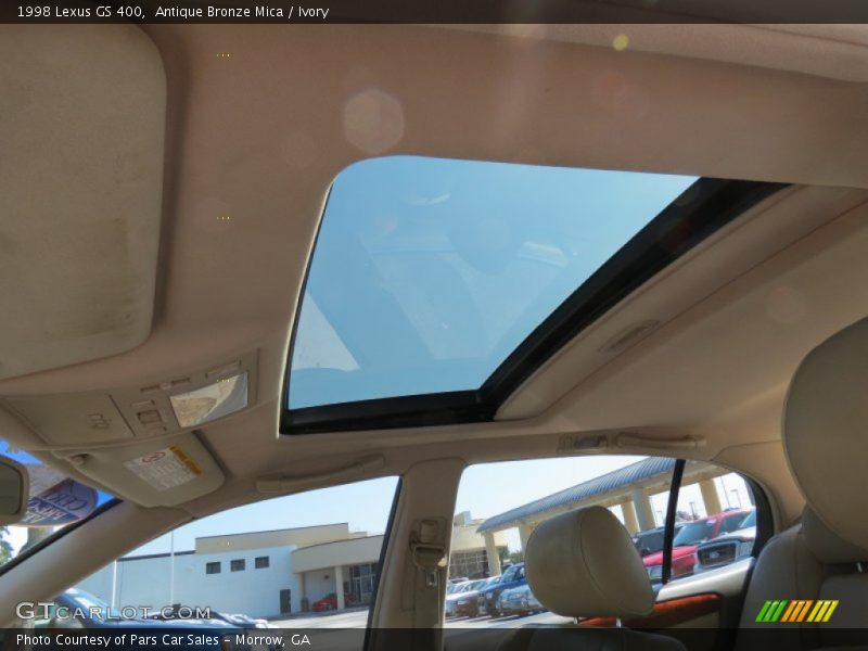 Antique Bronze Mica / Ivory 1998 Lexus GS 400