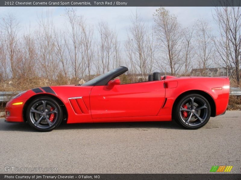 Torch Red / Ebony 2012 Chevrolet Corvette Grand Sport Convertible