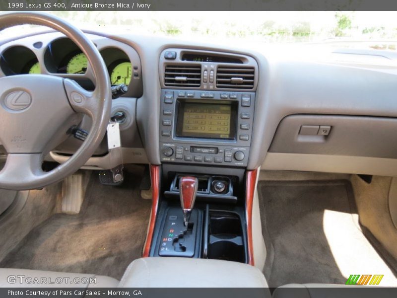 Dashboard of 1998 GS 400