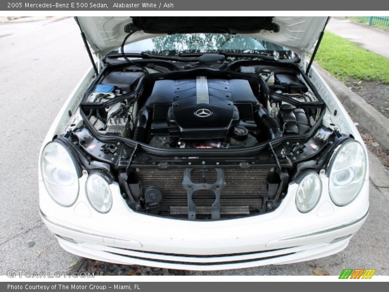 Alabaster White / Ash 2005 Mercedes-Benz E 500 Sedan
