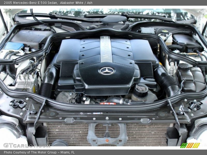 Alabaster White / Ash 2005 Mercedes-Benz E 500 Sedan