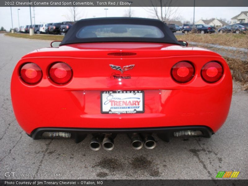 Torch Red / Ebony 2012 Chevrolet Corvette Grand Sport Convertible