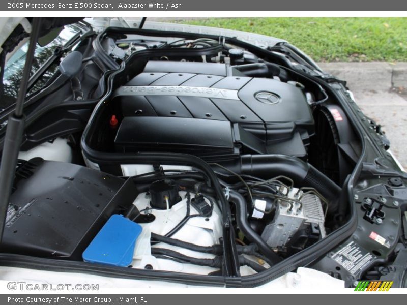 Alabaster White / Ash 2005 Mercedes-Benz E 500 Sedan
