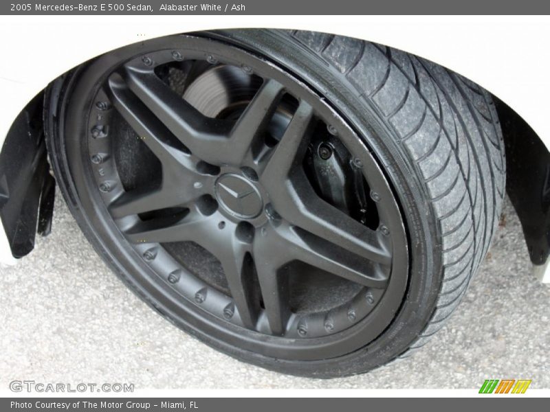 Alabaster White / Ash 2005 Mercedes-Benz E 500 Sedan
