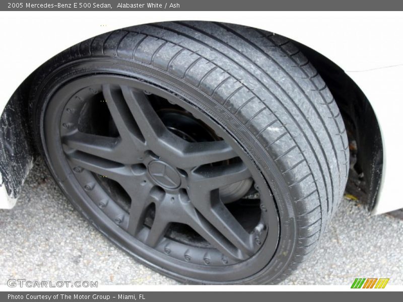 Alabaster White / Ash 2005 Mercedes-Benz E 500 Sedan