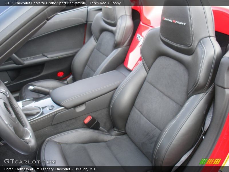 Front Seat of 2012 Corvette Grand Sport Convertible