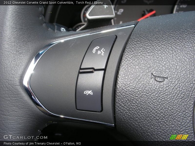 Controls of 2012 Corvette Grand Sport Convertible