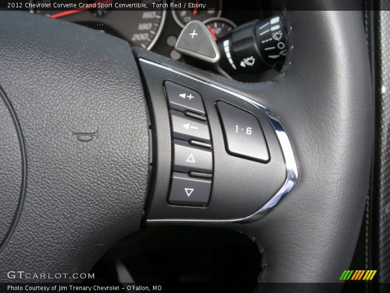 Controls of 2012 Corvette Grand Sport Convertible