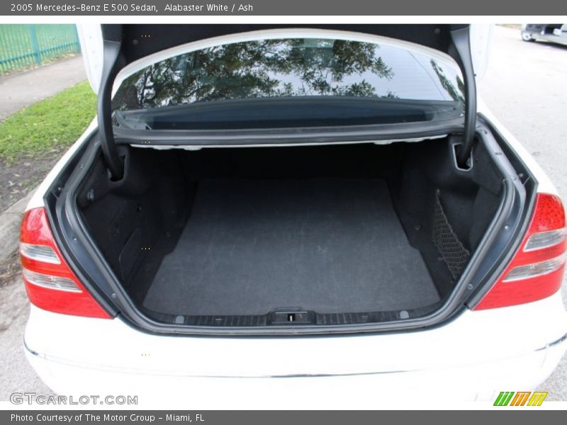 Alabaster White / Ash 2005 Mercedes-Benz E 500 Sedan