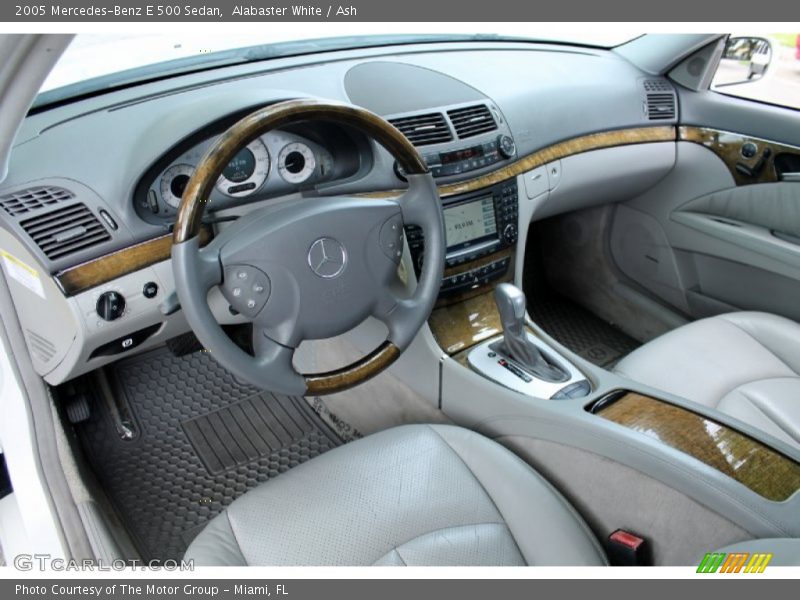 Alabaster White / Ash 2005 Mercedes-Benz E 500 Sedan