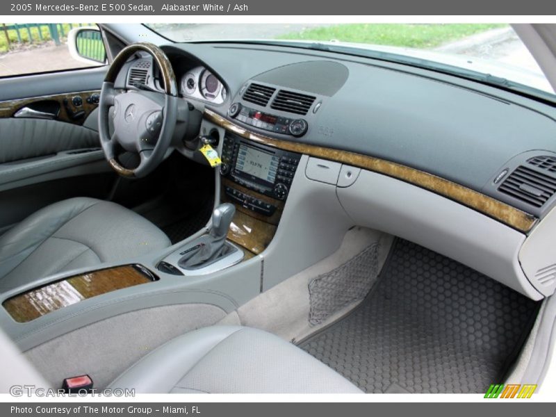 Alabaster White / Ash 2005 Mercedes-Benz E 500 Sedan