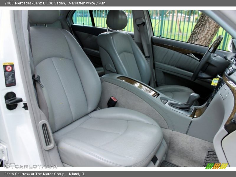 Alabaster White / Ash 2005 Mercedes-Benz E 500 Sedan