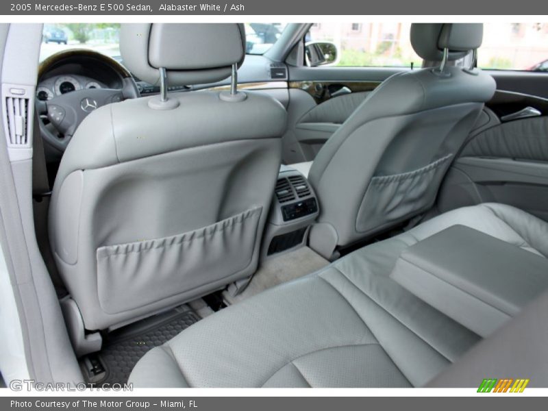 Alabaster White / Ash 2005 Mercedes-Benz E 500 Sedan