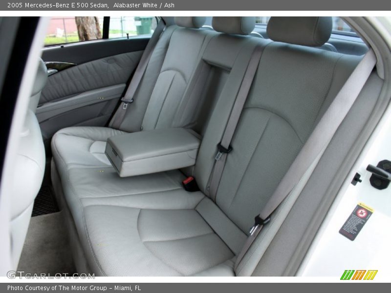 Alabaster White / Ash 2005 Mercedes-Benz E 500 Sedan