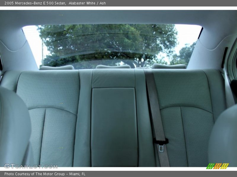 Alabaster White / Ash 2005 Mercedes-Benz E 500 Sedan