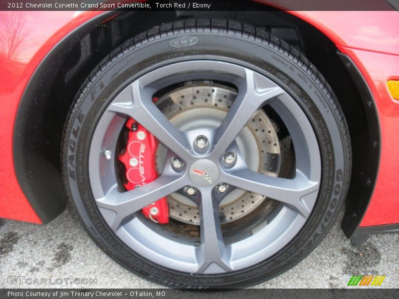  2012 Corvette Grand Sport Convertible Wheel
