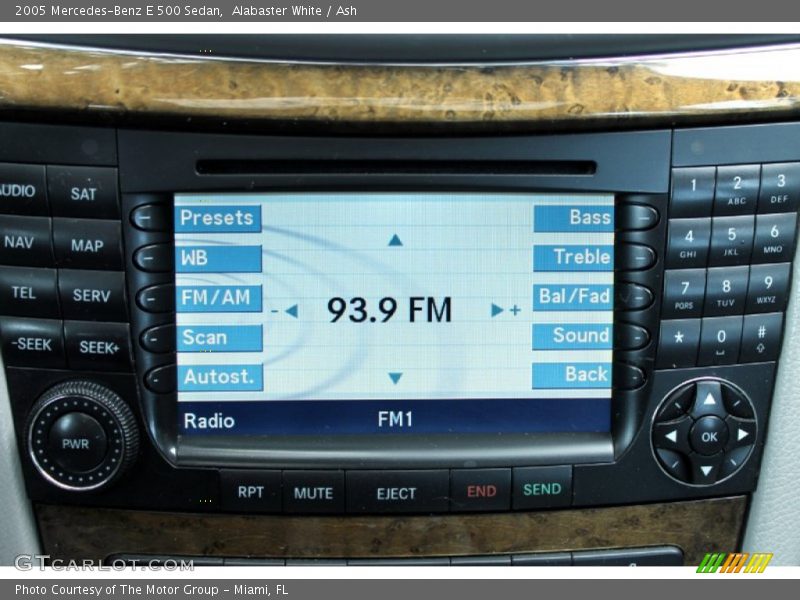 Alabaster White / Ash 2005 Mercedes-Benz E 500 Sedan