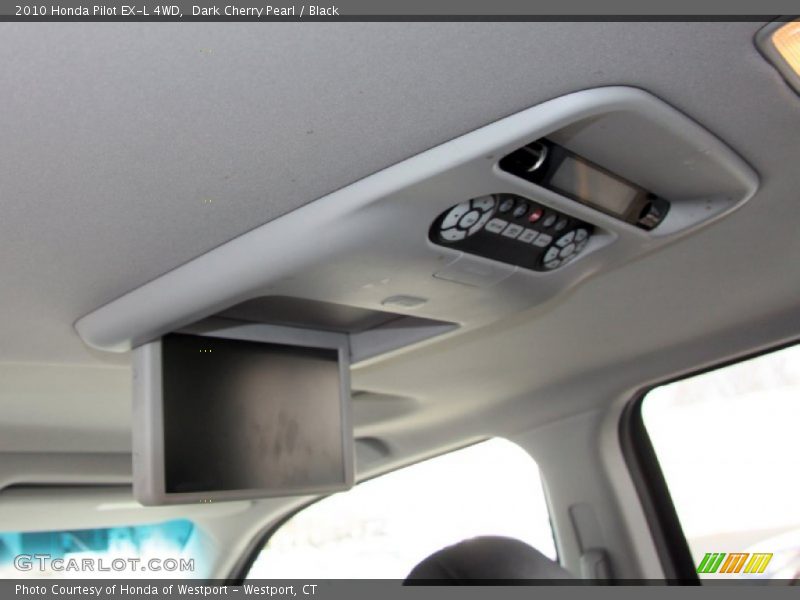 Dark Cherry Pearl / Black 2010 Honda Pilot EX-L 4WD