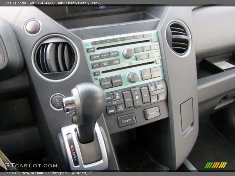 Dark Cherry Pearl / Black 2010 Honda Pilot EX-L 4WD