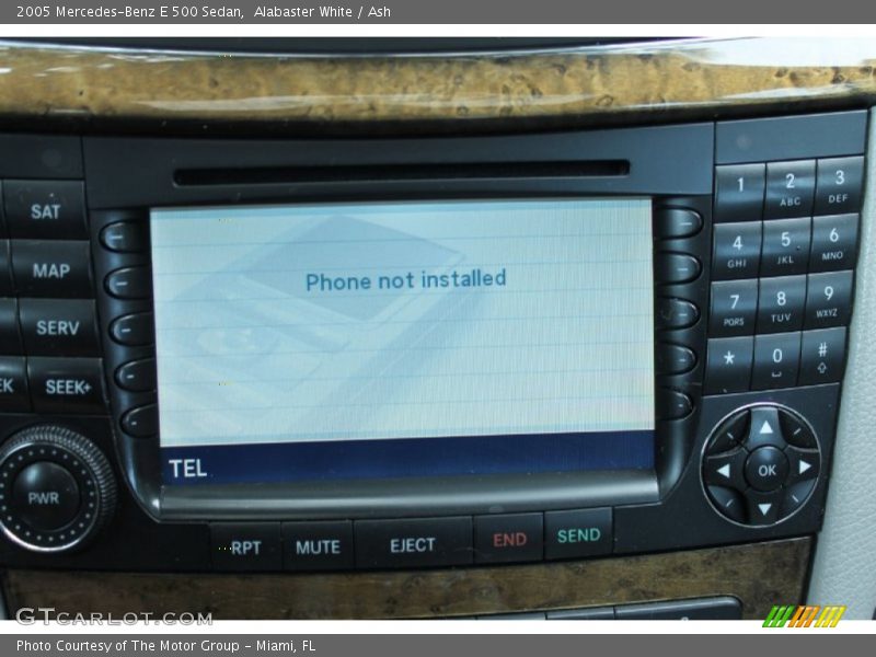 Alabaster White / Ash 2005 Mercedes-Benz E 500 Sedan