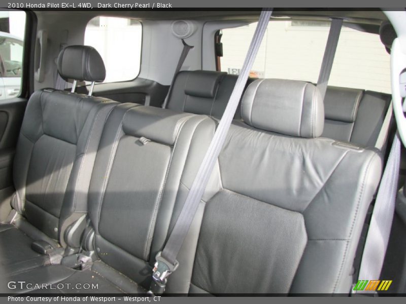 Dark Cherry Pearl / Black 2010 Honda Pilot EX-L 4WD