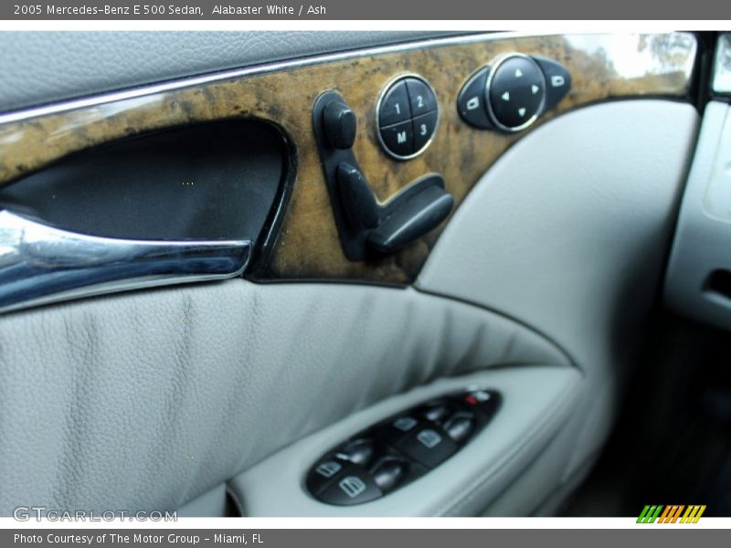 Alabaster White / Ash 2005 Mercedes-Benz E 500 Sedan