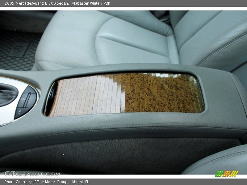 Alabaster White / Ash 2005 Mercedes-Benz E 500 Sedan